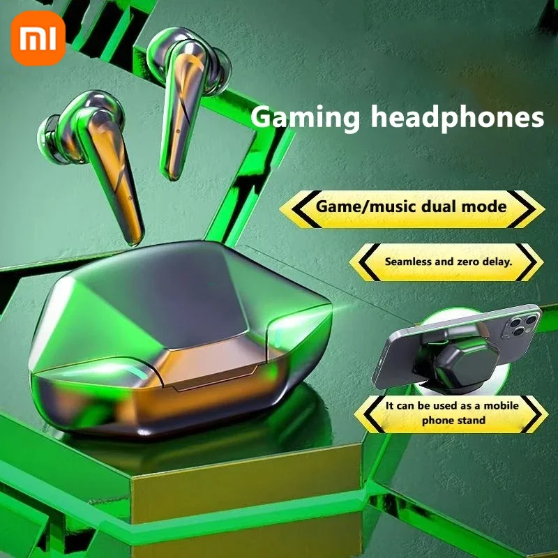Xiaomi bluetooth fones de ouvido jogos sem fio bluetooth fone de ouvido fones alta fidelidade com microfone caixa carregamento jogo