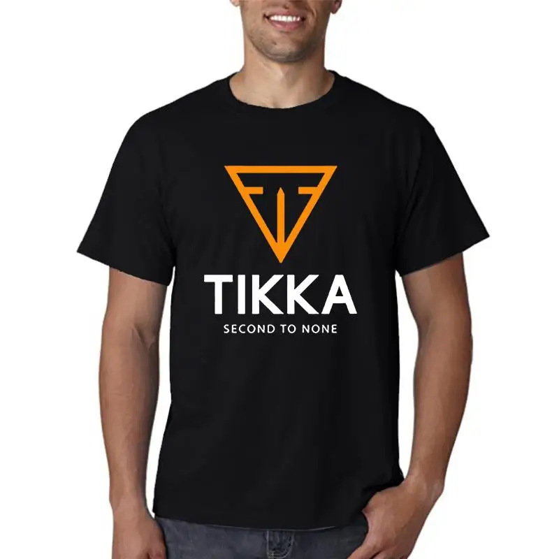 Tikka Sako Firearms New T-Shirt Black  White Avl