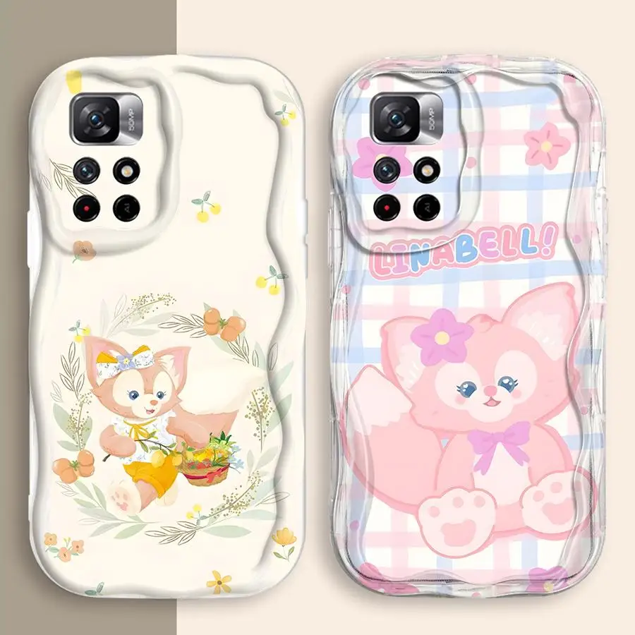 Soft Funda Clear Phone Cover Case for Xiaomi Poco X3 NFC X5 X3 Pro Disney Cute LinaBell