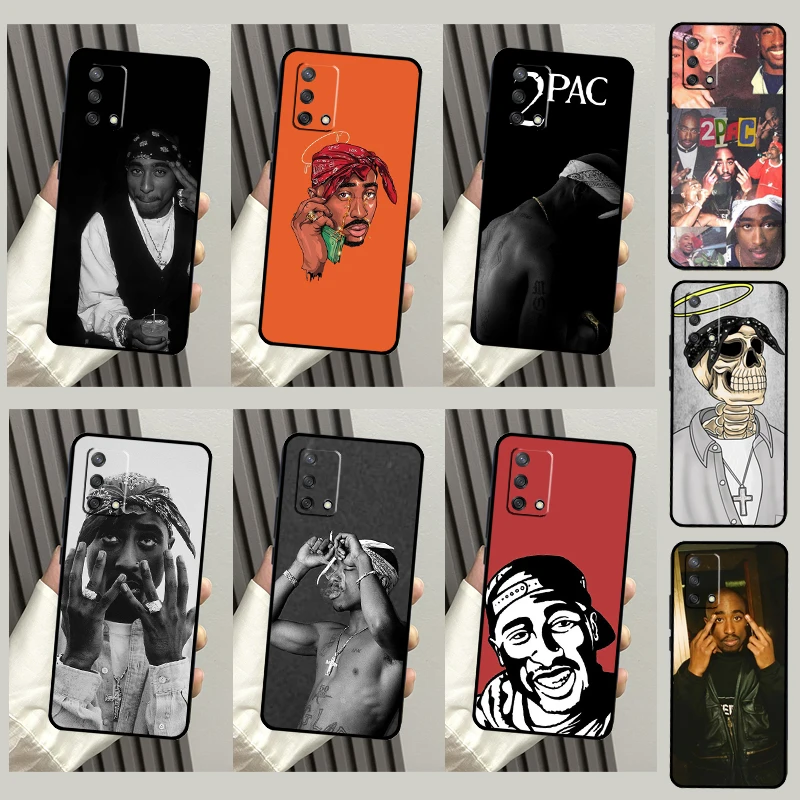 Rapper 2pac Singer Tupac For OPPO A74 A54 A94 A53S A54S A31 A5 A9 A52 A72 A91 A93 A96 A15 A17 A57 A77 Phone Case