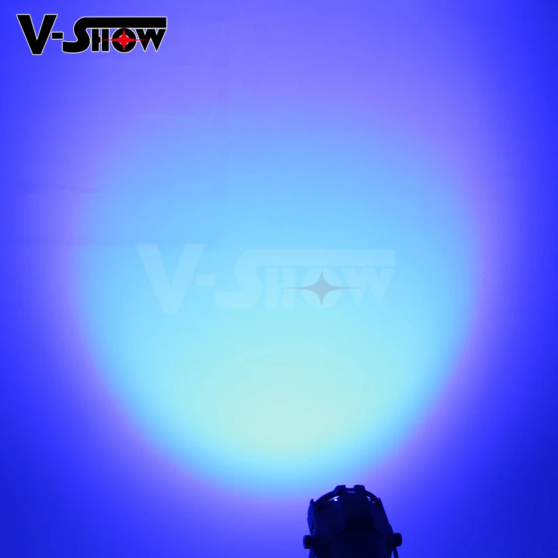 VSHOW-Interior Zoom LED Stage Luz, PZ1806, 18W, RGBWA, UV, 6 em 1, DMX Control, luz de zoom para o centro do evento, 18pcs