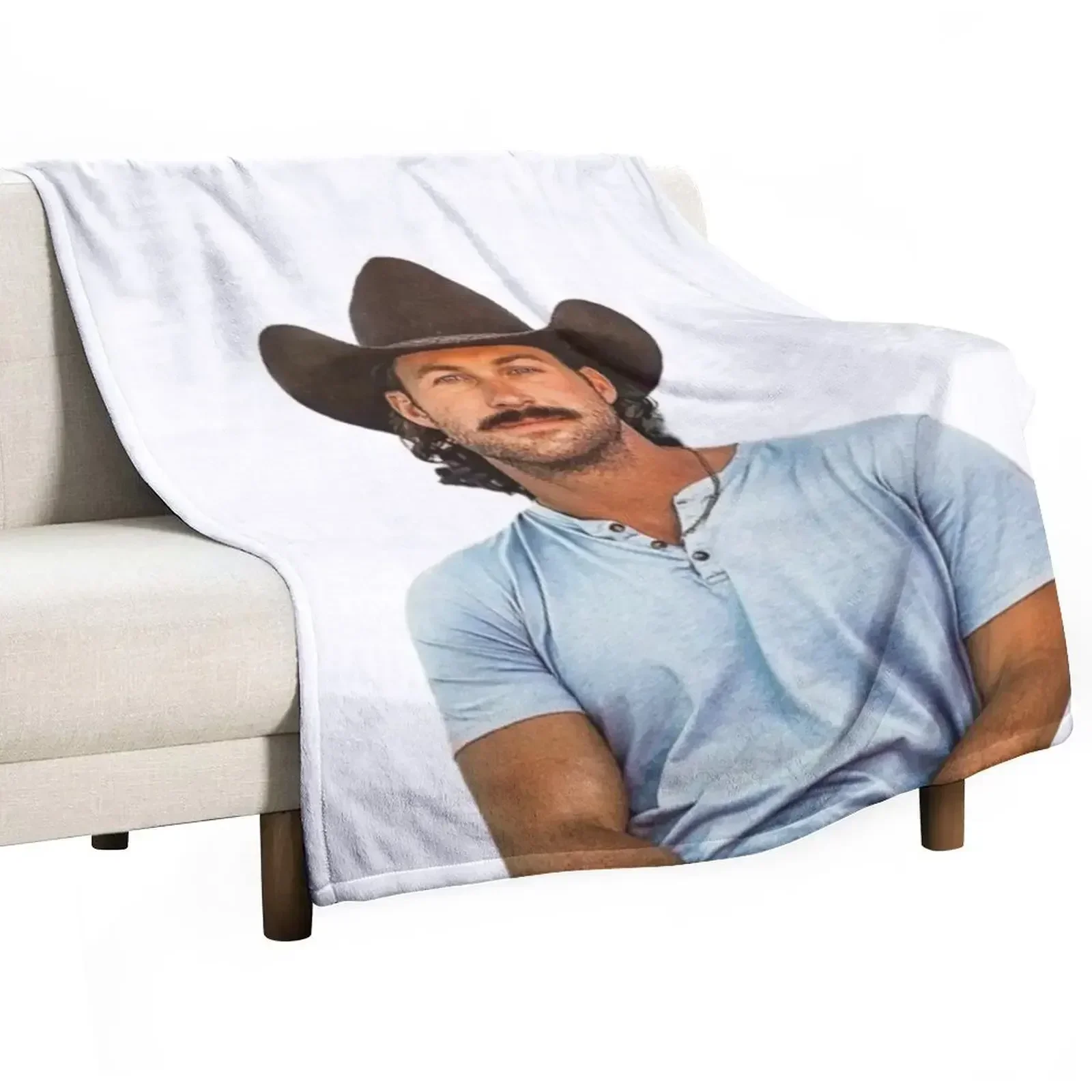 

Riley Green Throw Blanket Multi Use Warm Blanket for Living Room Bedroom