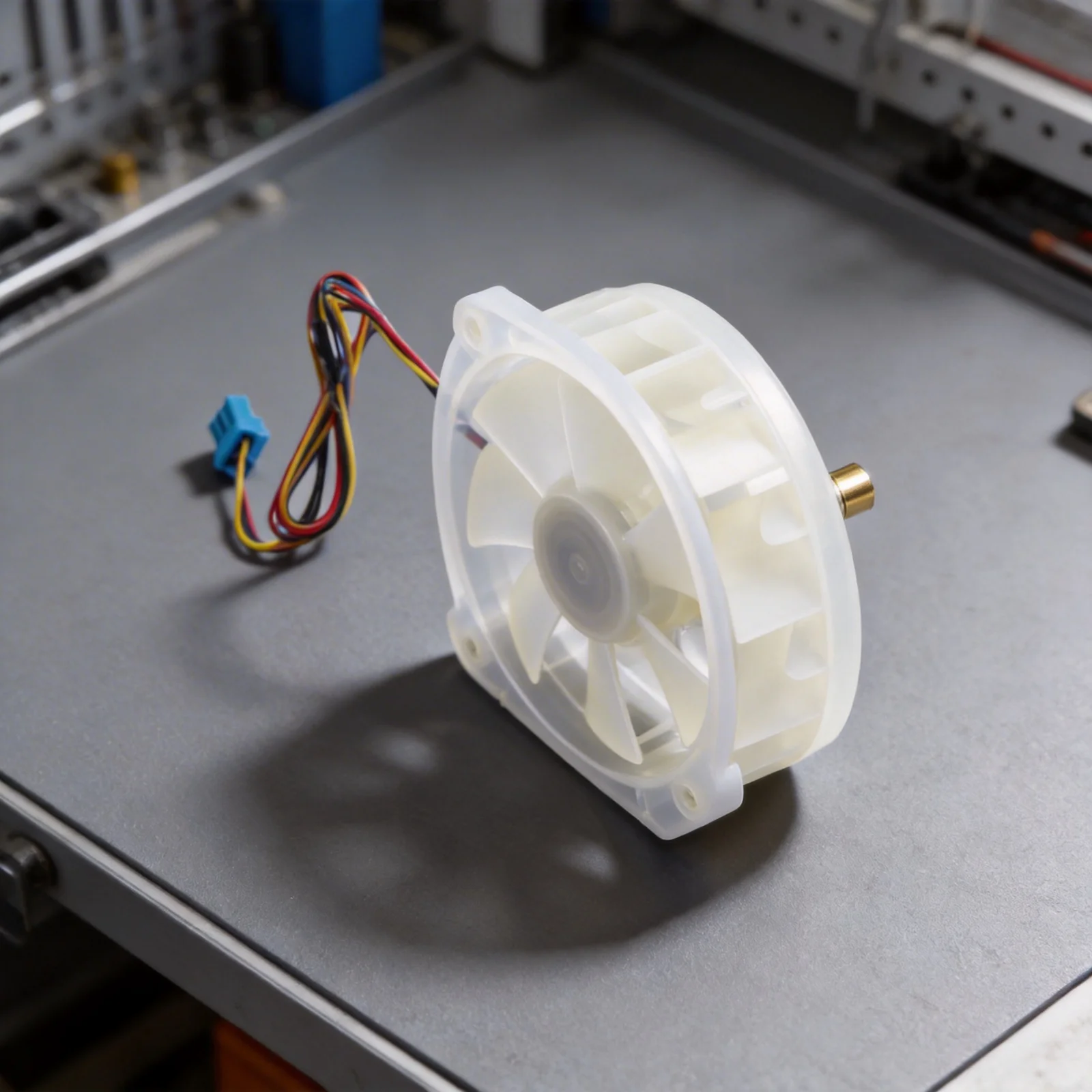 Evaporator Fan Motor EAU64824806 12V 1A DC for LG Refrigerator Units Designed for Effective Cooling and Long Lasting Use