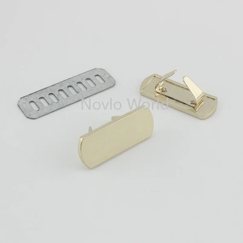 5-20-100 pieces,36*14mm light gold handbag rectangle metal purse label tags,bags purse metal labels,add YOUR LOGO