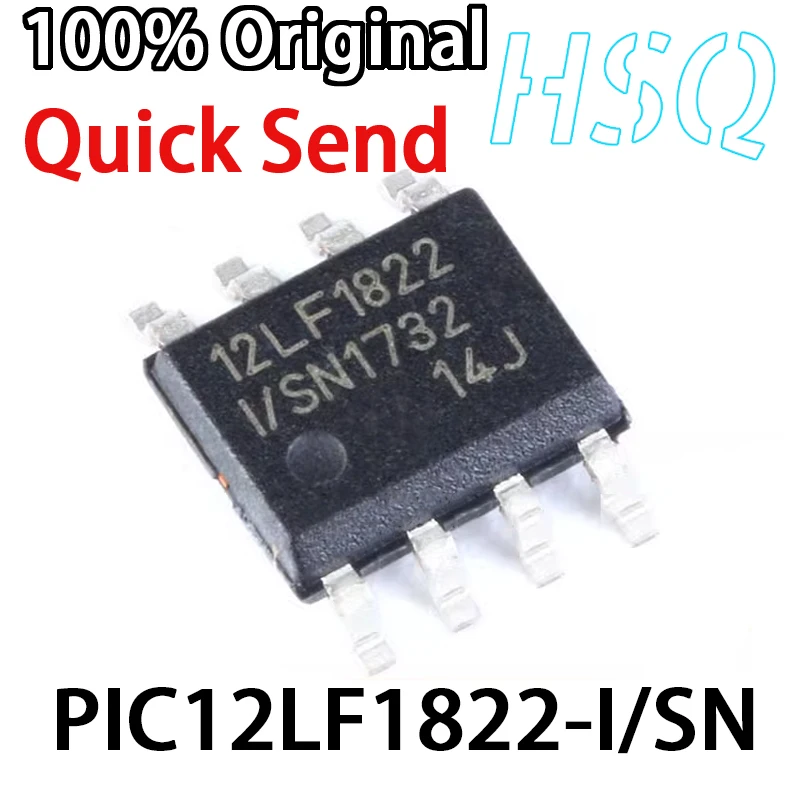 

5PCS Chip PIC12LF1822-I/SN 12LF1822 Flash 8-bit Microcontroller SOP8