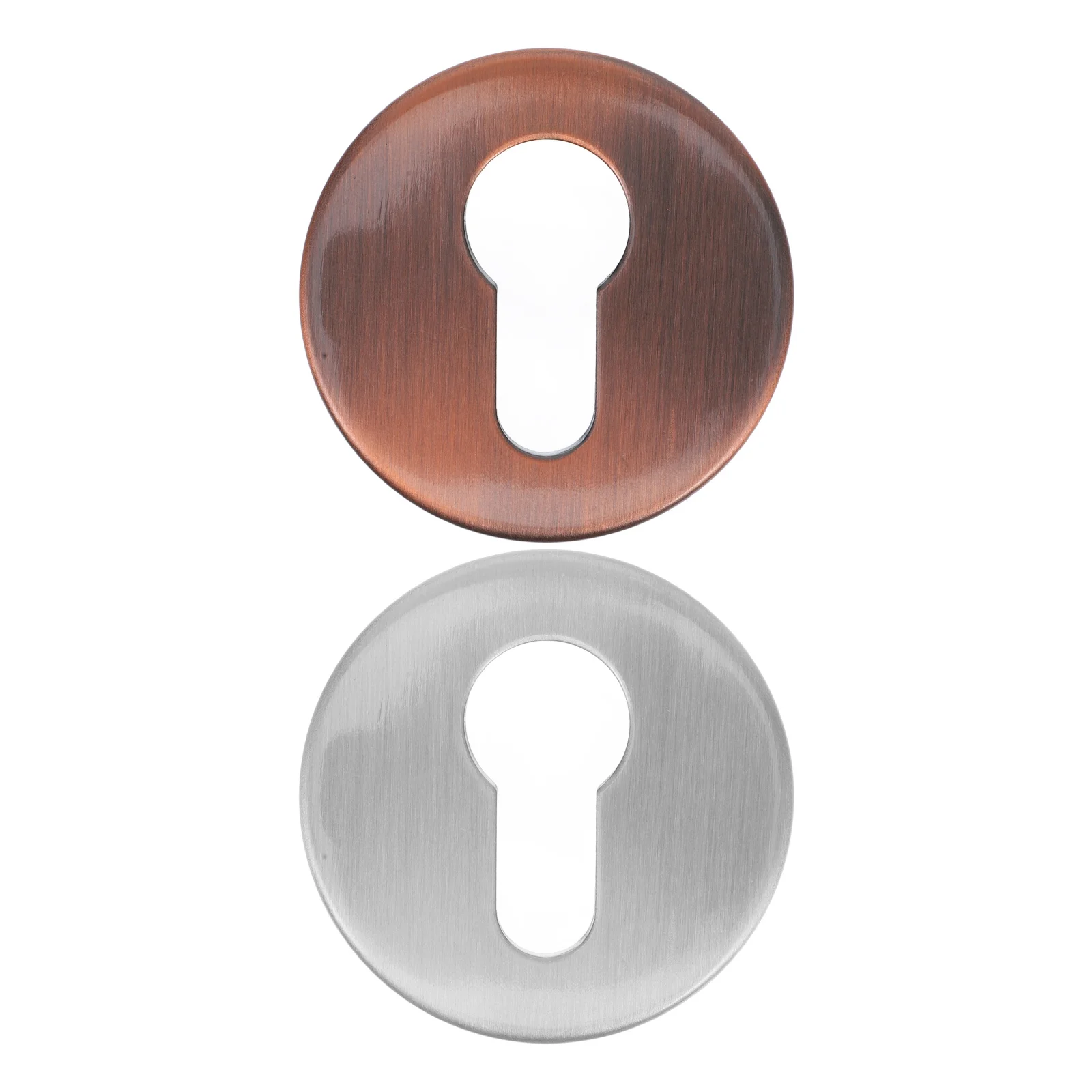 غطاء ثقب المفتاح من الفولاذ المقاوم للصدأ غطاء قفل الباب الأنيق لملحقات بوابة المنزل وأثاث الخزانة #1