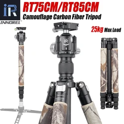 INNOREL RT75CM/RT85CM Professional Carbon Fiber Tripod Monopod for DSLR Camera Heavy Duty Stand Panoramic Low Gravity Ball Head