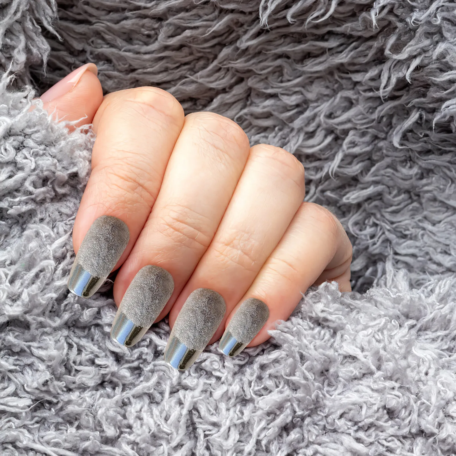 

2set 2 Sets Decor Manicure For Diy Decorative Salon Supply Powder Nail Art Nail Art Powder Decors Decor