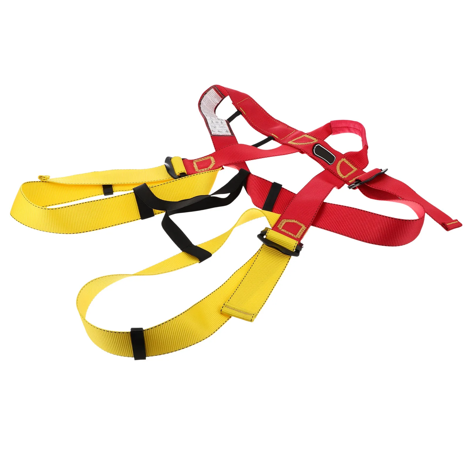 

Professional Climbing Safety Belt High Strength Anti Falling Half Body Harness for Mountaineering Tree Climbing Size