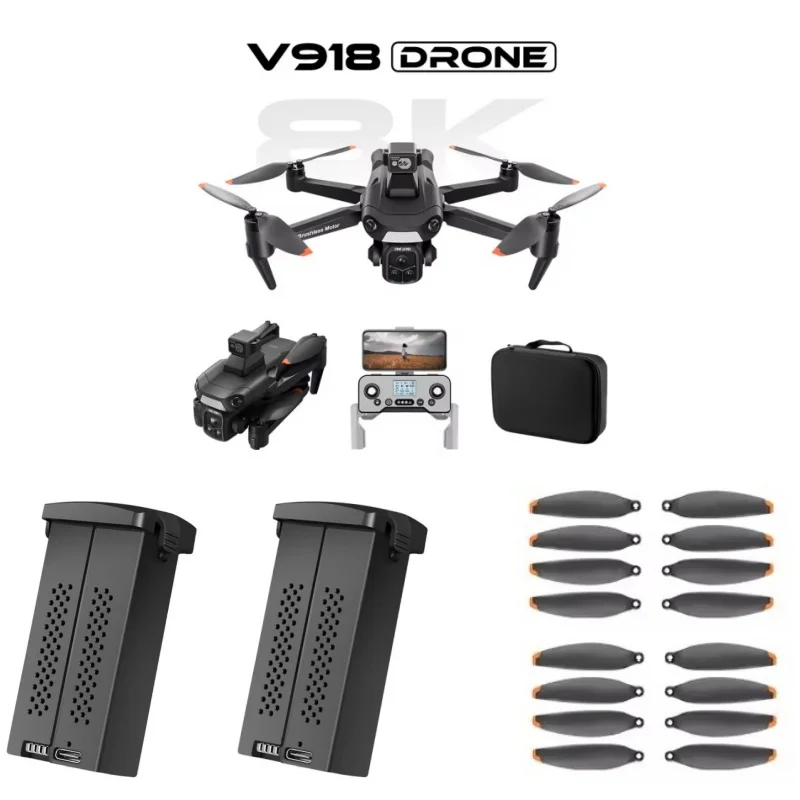 V918 Drone Battery 7.4V 3000MAH Battery/Propeller For V918 GPS Drone V918 PRO Drone Battery Blades V918 Dron accessory Battery