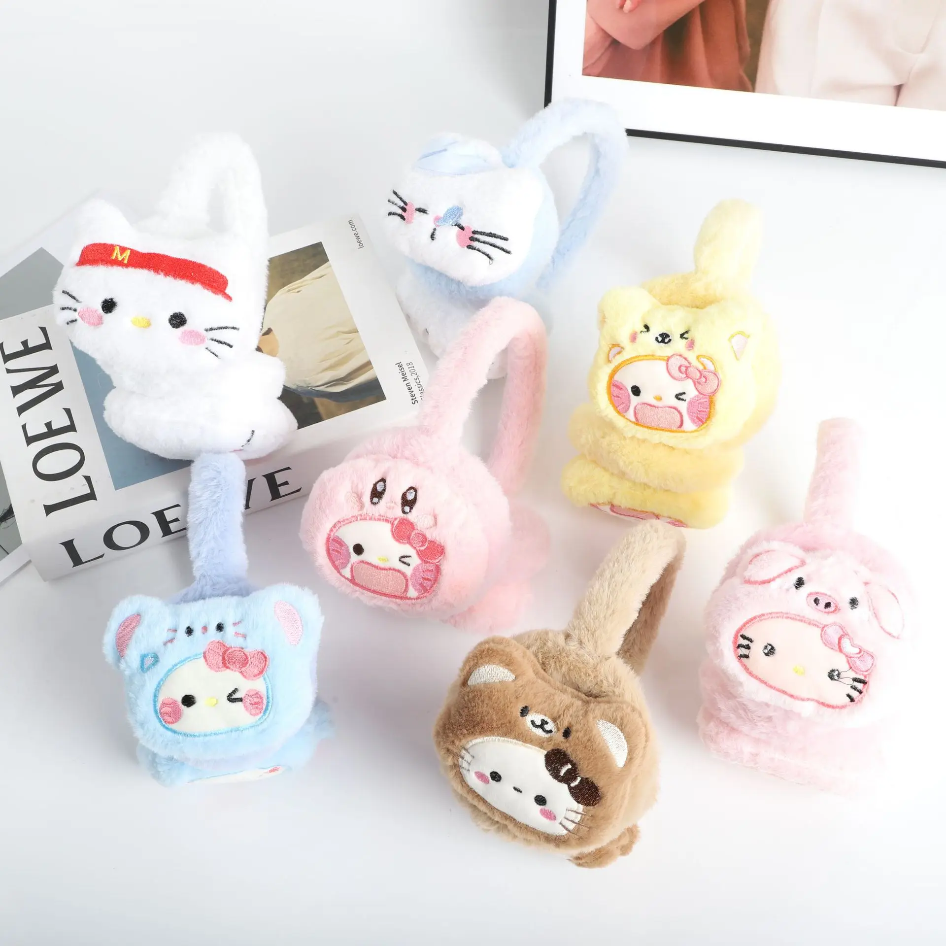 

For KT EarMuffs Warm Winter Ear Muffs for Kids Unisex for Boys and Girls Boys' Ear Protectors Winter Ear Muffs Gift