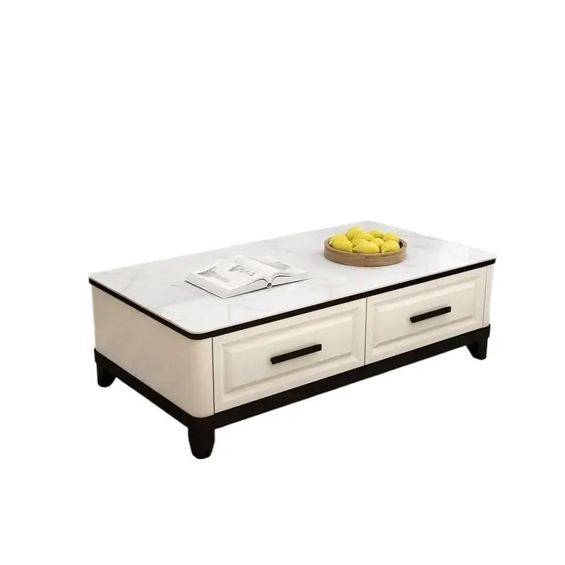 مجموعة طاولة القهوة لخزانة التلفزيون وأثاث غرفة المعيشة الاسكندنافية الحديثة والبسيطة #5