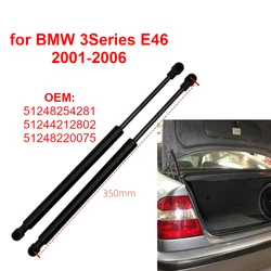 2Pcs 51248254281 Car Rear Trunk Boot Tailgate Gas Struts Lift Support Rods for BMW 3 Series E46 M3 2001-2006
