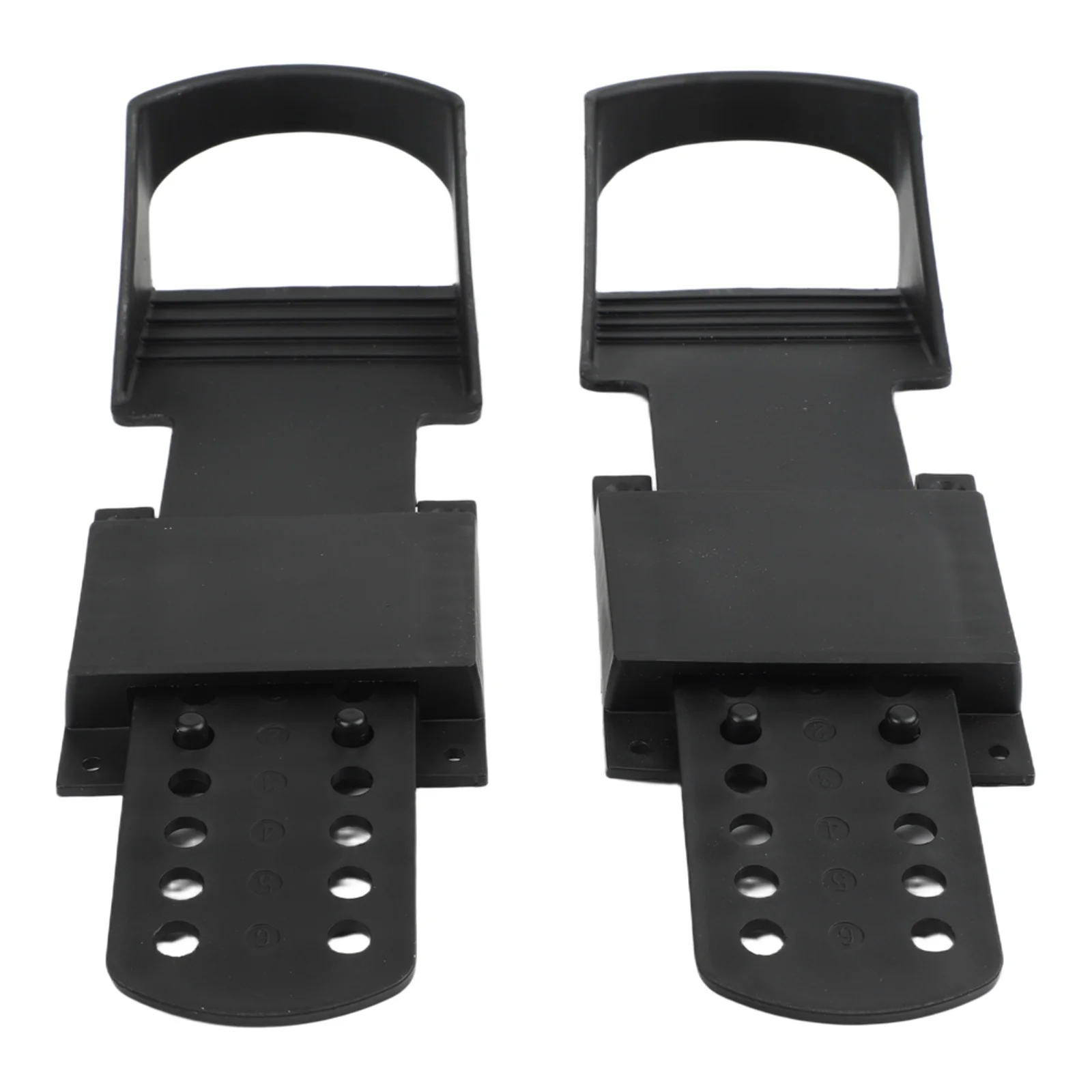 A Pair of Rowing Machine Foot Pedals with Magnetoresistive Wind Retarder Compatible with Standard Indoor Rowing Machines