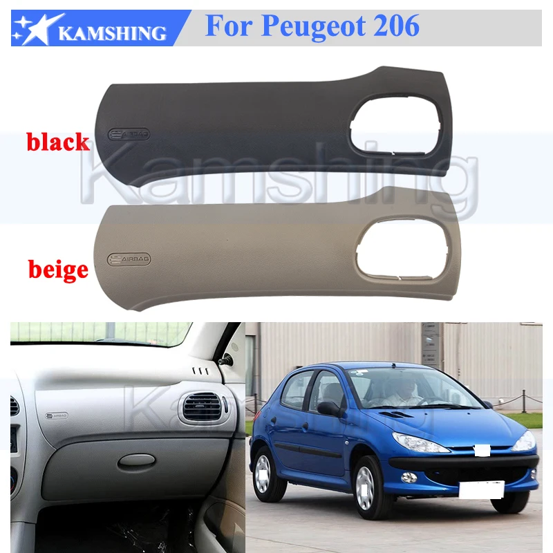 

Kamshing Front Airbag Cover For Peugeot 206 Front Passenger Airbag Decoration Cover Dashboard Cover