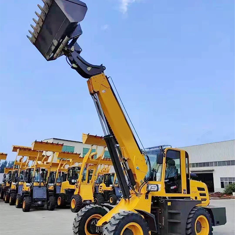 컴팩트 타입 맞춤형 고효율 다기능 중국 제조 공장 직판 사용이 간편한 야드 로더 휠
