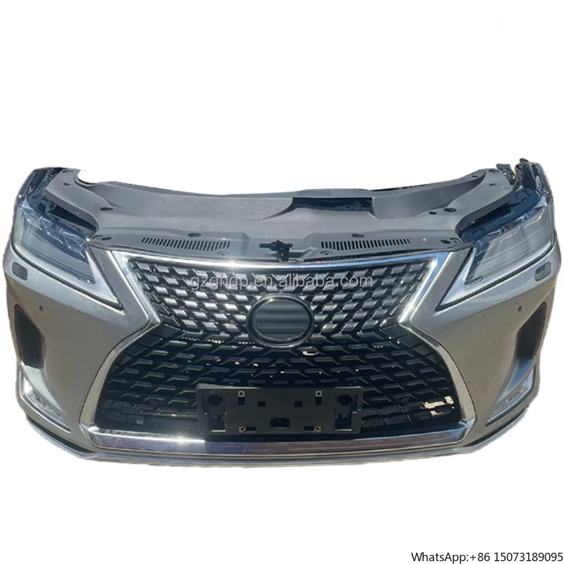 

High Quality Original RX450 Front Bumper with Radiator Fan Grille Auto Parts for RX300 RX350 RX200t 2020-2021 Models