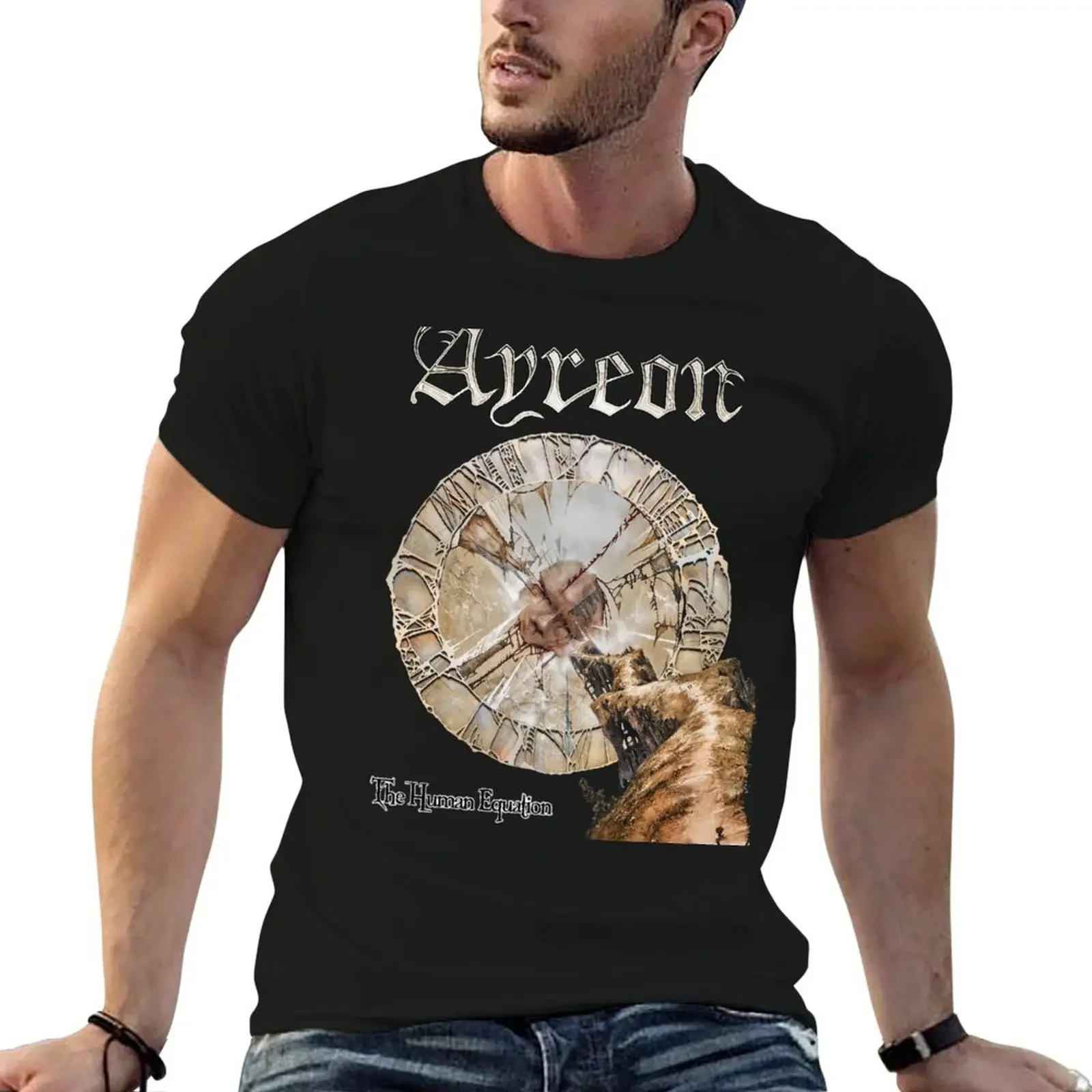 2025 New model Ayreon - The Human Equation T-Shirt summer clothes customizeds mens graphic t-shirts hip hop