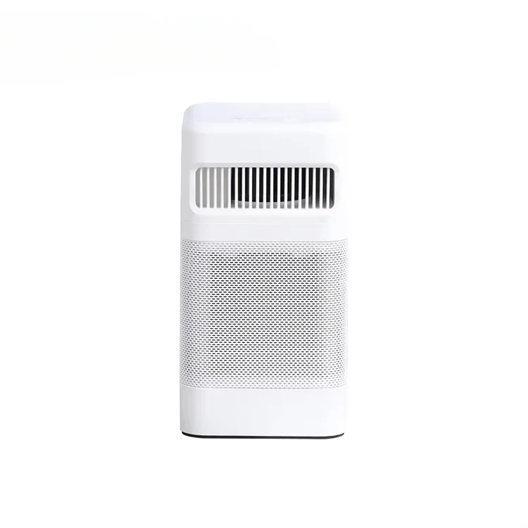 Fashion Design White Color Room Office Desktop Small Purifiers Cleaning Air Purifier With Wireless Charger