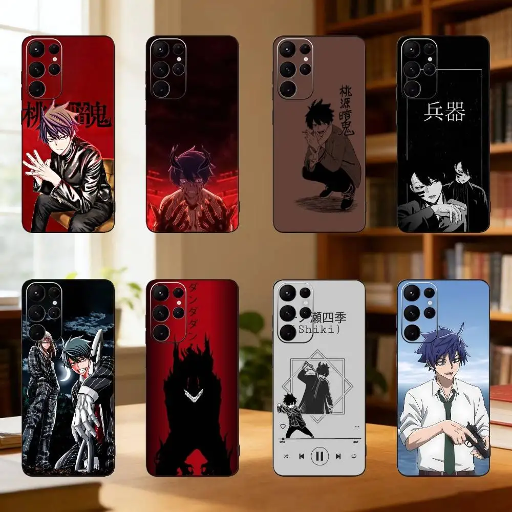 

TOUGEN ANKI S-Shiki Ichinose Phone Case For Samsung S25,24,23,22,30,21,10,9,Ultra,Plus,Lite Soft Black Case