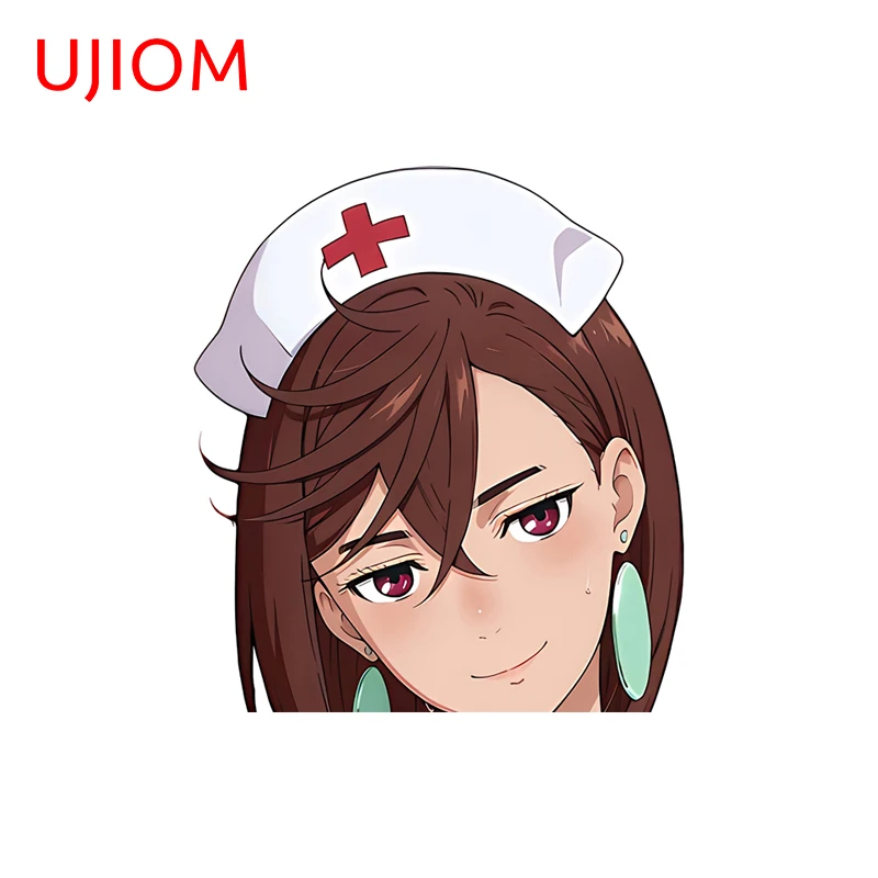 UJIOM Momo Ayase Anime Wall Sticker Cute Fashion Sunscreen PVC Decal High Quality Wardrobe Decoration Accessories