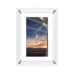 Acrylic Digital Photo Frame Video Picture Frame Video Picture Frame Digital Moving Picture Frame 5 Inch IPS Screen 1200mAh