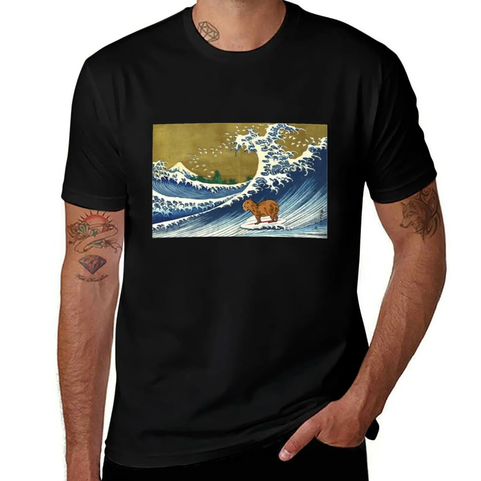 Capybara T-Shirt Big Size Daily Wear T-Shirt