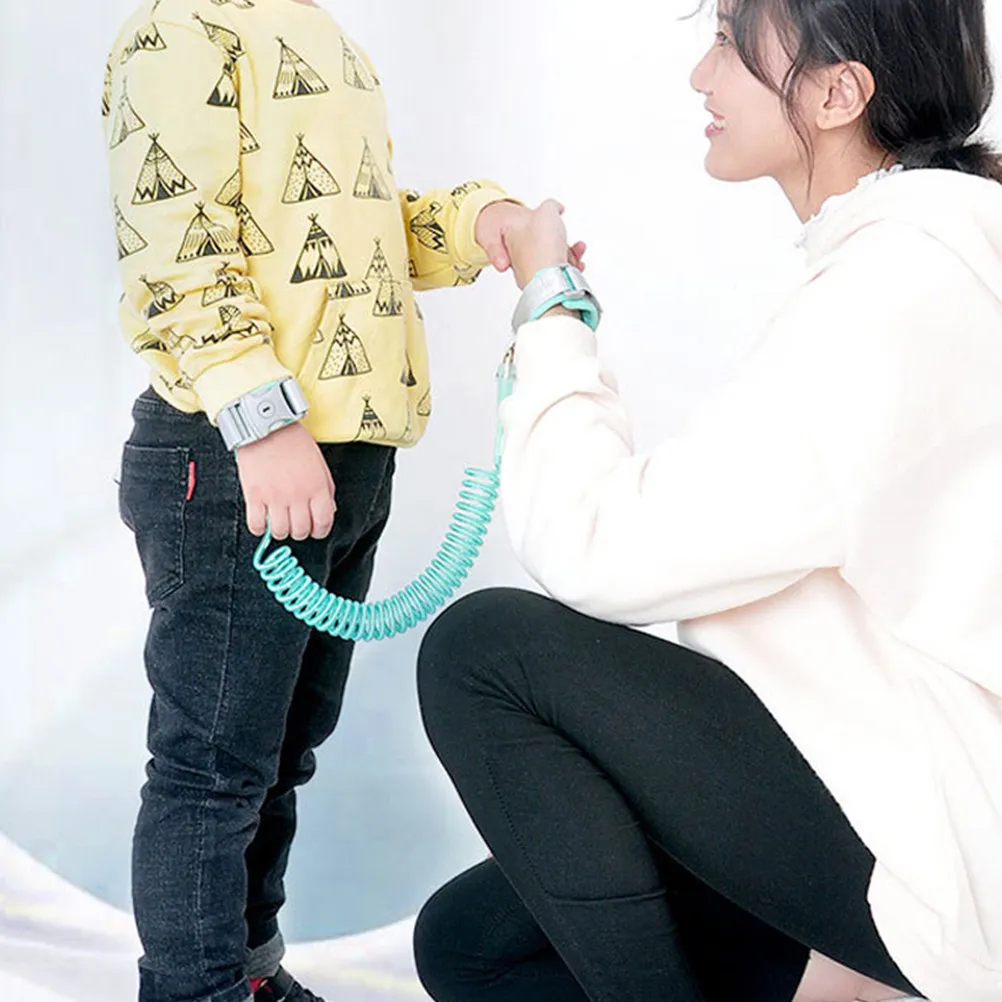 

1Pcs Anti Lost Wrist Link Safety Lock Baby Wristband Breathable Cotton Toddler Traction Rope Elastic Kids Anti Lost Belt