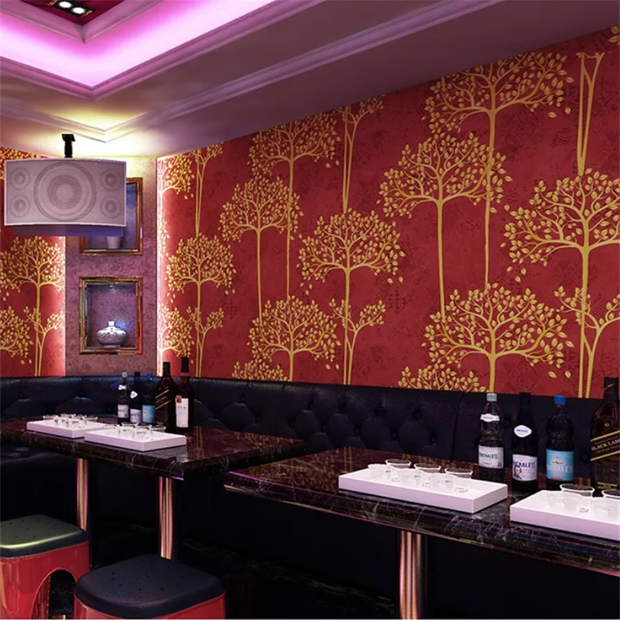 KTV wallpaper, karaoke hall, sparkling wallpaper, reflective bar, private room decoration, technological background wall papers