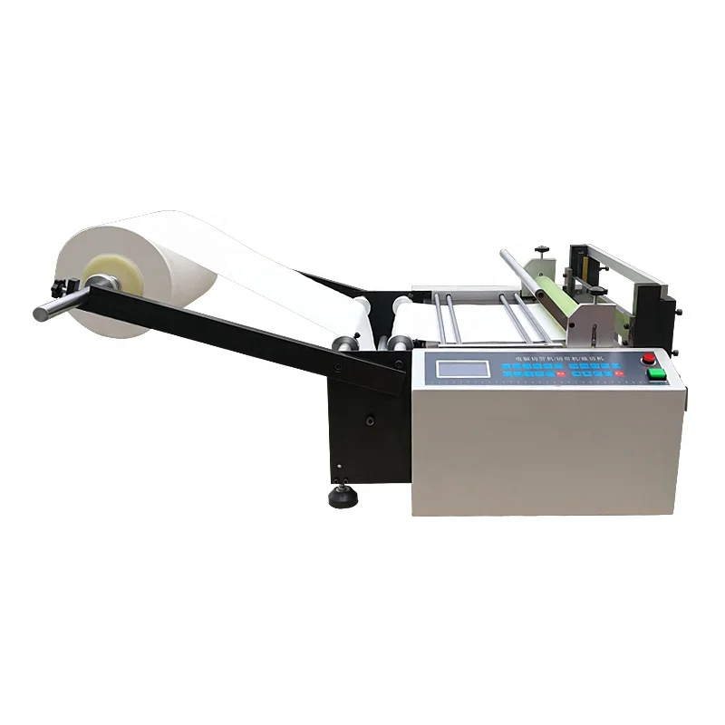 

Microcomputer automatic PVC paper roll to sheet paper cutting machine , nonwoven fabric roll to sheet cutting machinery