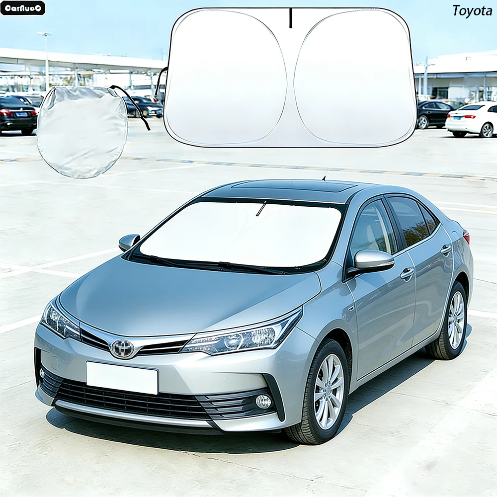 

Солнцезащитный экран для лобового стекла автомобиля Toyota Corolla 1990-2024, защита от солнца и УФ-излучения, защита от жары