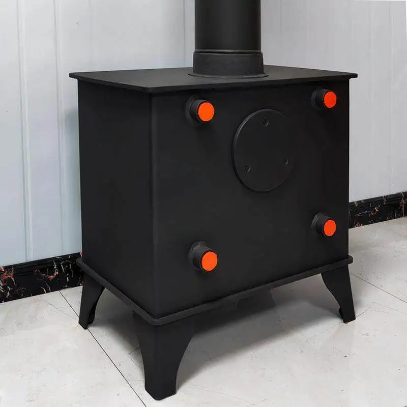 Household heating stove Real fire Wood burning fireplace Self-built house Villa shop Central fireplace