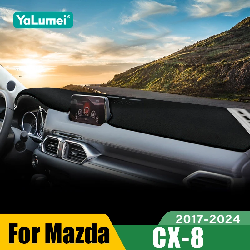 Für Mazda CX-8 CX8 KG 2017 2018 2019 2020 2021 2022 2023 2024 Auto-Armaturenbrett Sonnenschutzabdeckung Rutschfeste Matte Zubehör