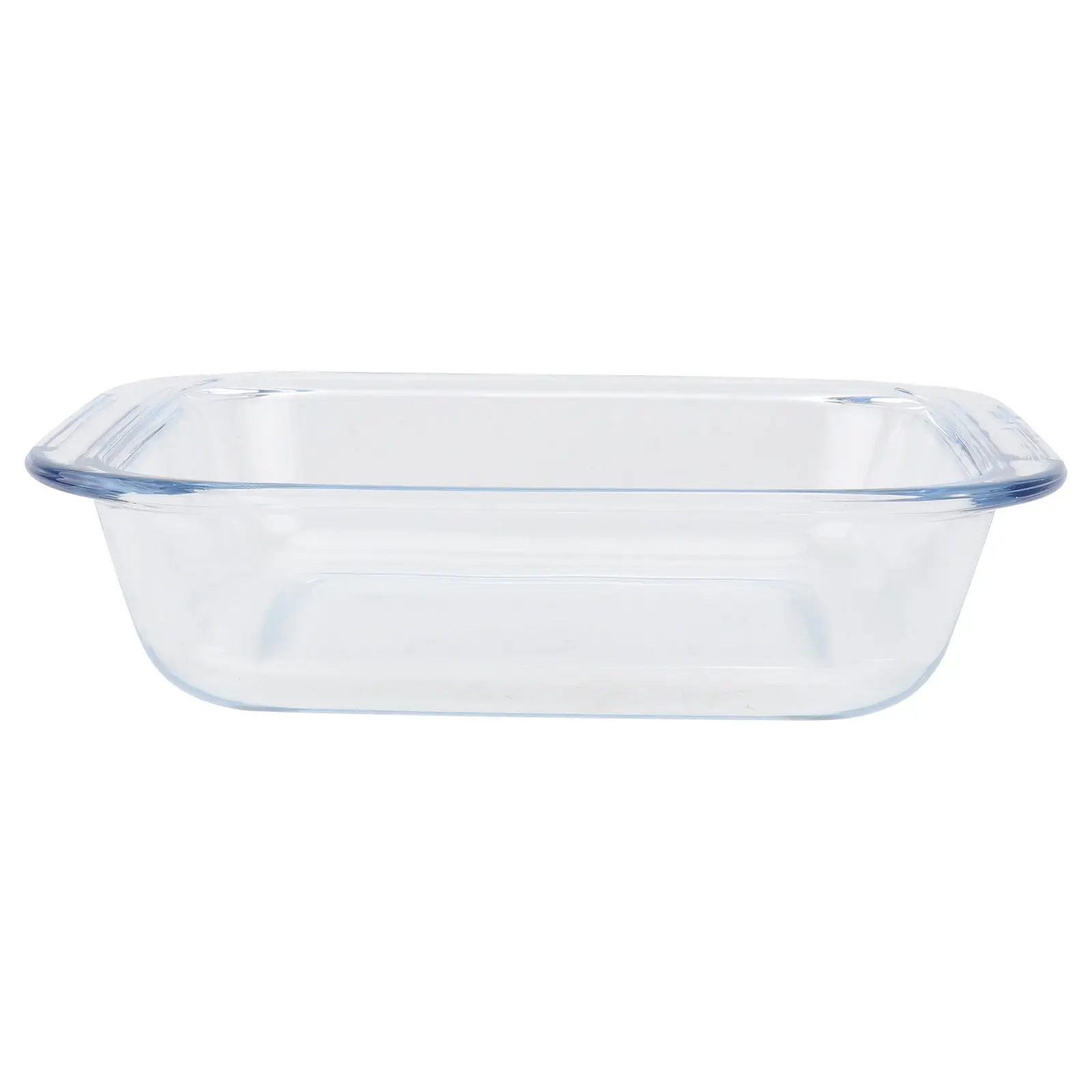 

1Pcs Premium Glass Food Storage Plate Oven Baking Pan Dishwasher Freezer Safe Transparent Steak Baking Bowl Kitchen Supplies