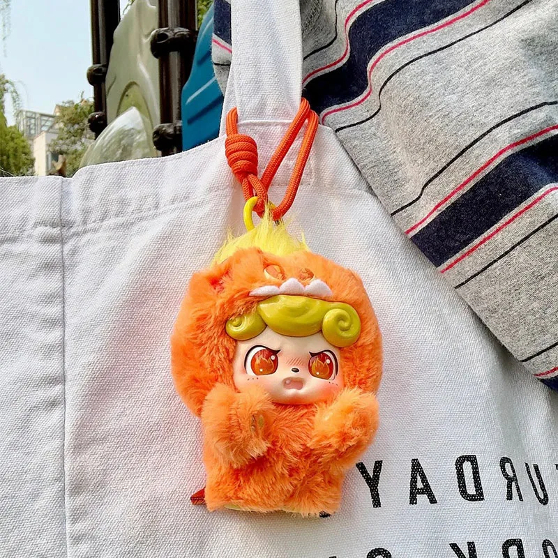 Jotoys Q.Kid Emotional Hairy Monster Series Plüsch Blind Box Kawaii Puppe Tabletop Decor Figur Mystery Toy Collectible Kid Gif