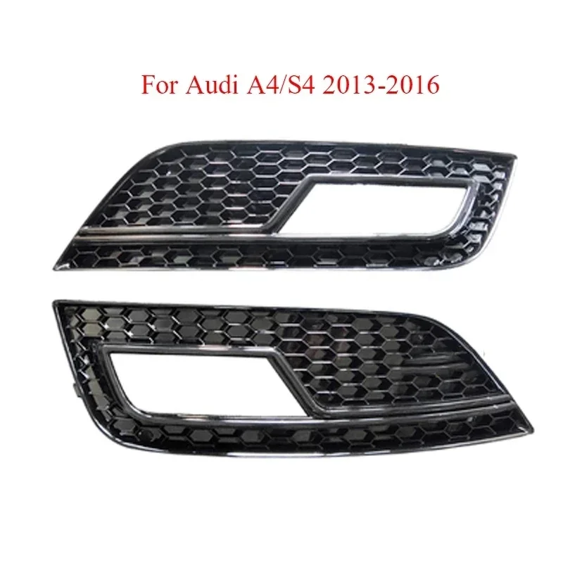 

For S4 RS4 Style Fog Light Front Bumper Grille For Audi A4 B8.5 2013 2014 2015 2016 Car Style
