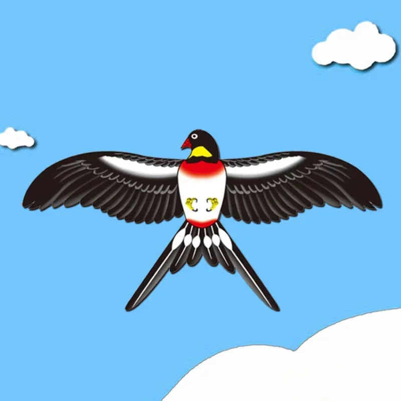 طائرة ورقية ديناميكية كرتونية صغيرة للأطفال ، طائرة ورقية للرياح ، ألعاب رياضية خارجية مصغرة ، ابتلاع ضوء على شكل فراشة ، هدايا أطفال