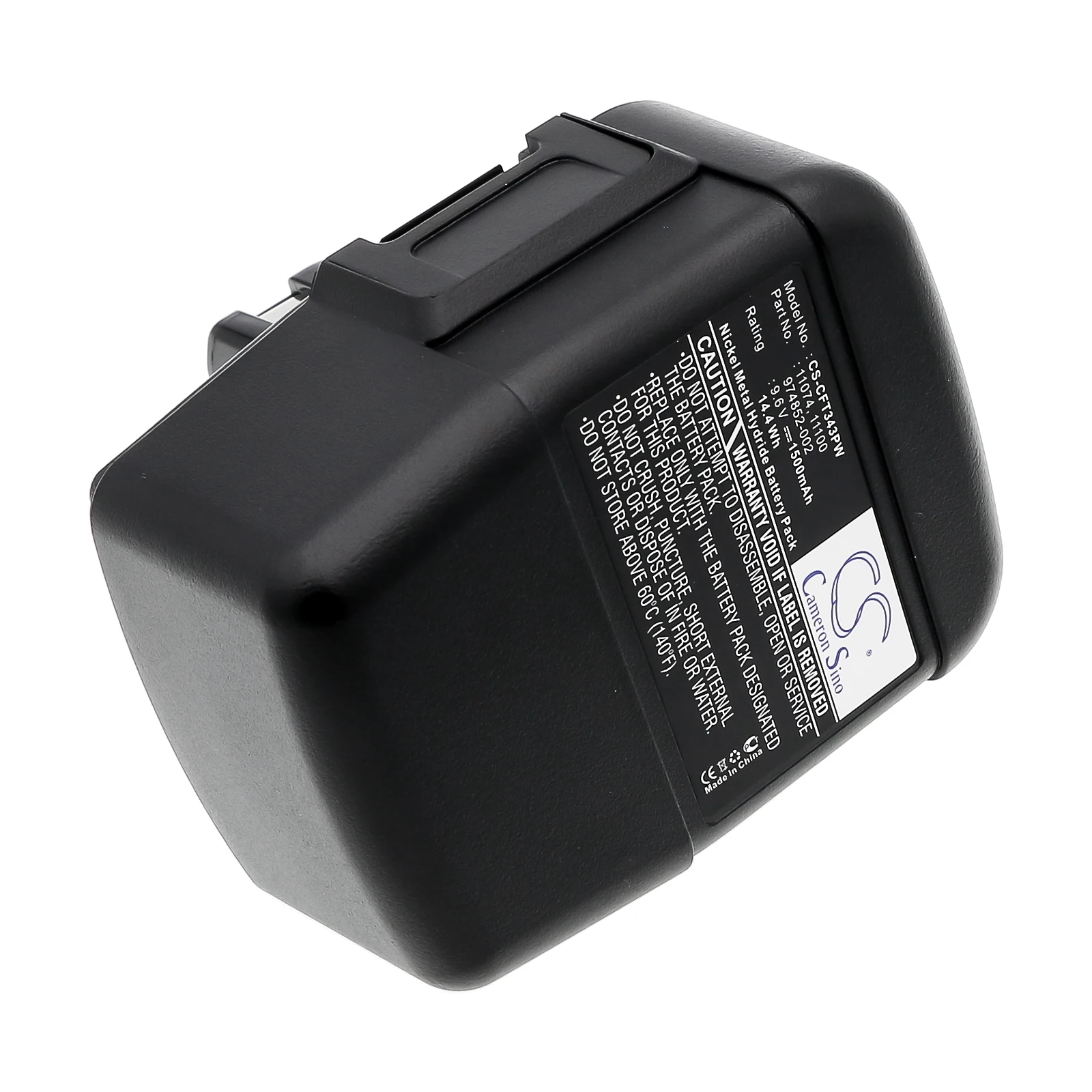 

Ni-MH Power Tools Battery for Craftsman, 9.6V, 1500mAh, Compatible Models: 11343, 315.22189