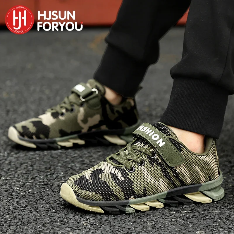 

2022 Spring New Brand Kids Camo Sneakers - Baby Breathable Casual Shoes