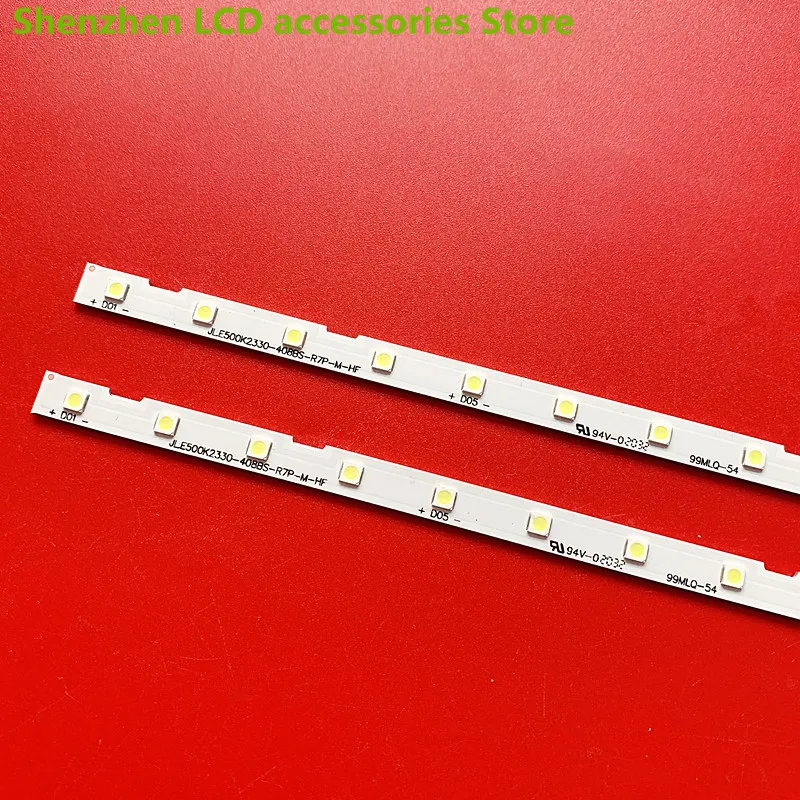 2 قطعة LED قطاع لسامسونج UE50NU7025K UN50NU6950 UE50RU7090U UE50NU7470U UN50NU7100 UE50NU7100 UE50NU7020 50NU7100 UN50NU6900