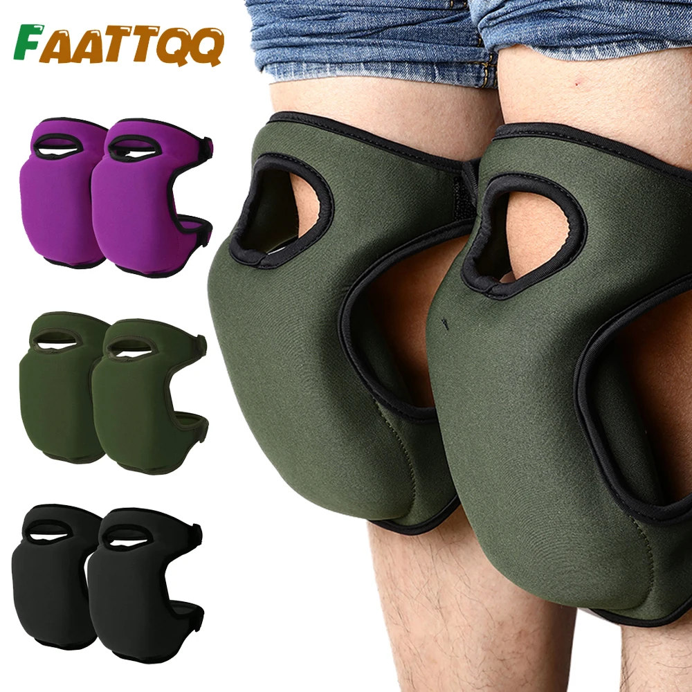 Gardening Knee Pads Knee Protectors Anti Slip Protective Cushion Soft Kneepad Cap For Gardener Cleaning Work Scrubbing Floors