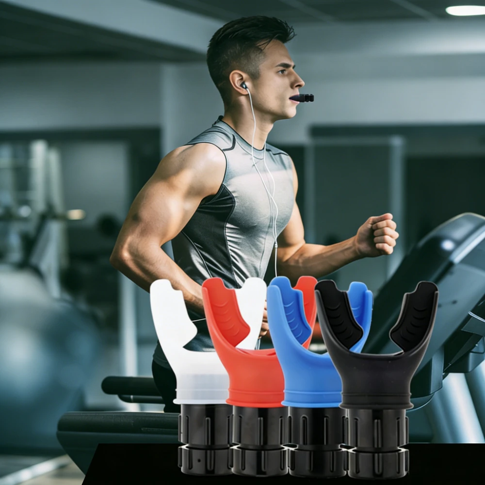 Atemtrainer (Lung Flexer): Langlebiger Fitness-Übungsapparat mit einstellbaren Stufen für tiefes Atemtraining, zur Verbesserung der Lungenfunktion