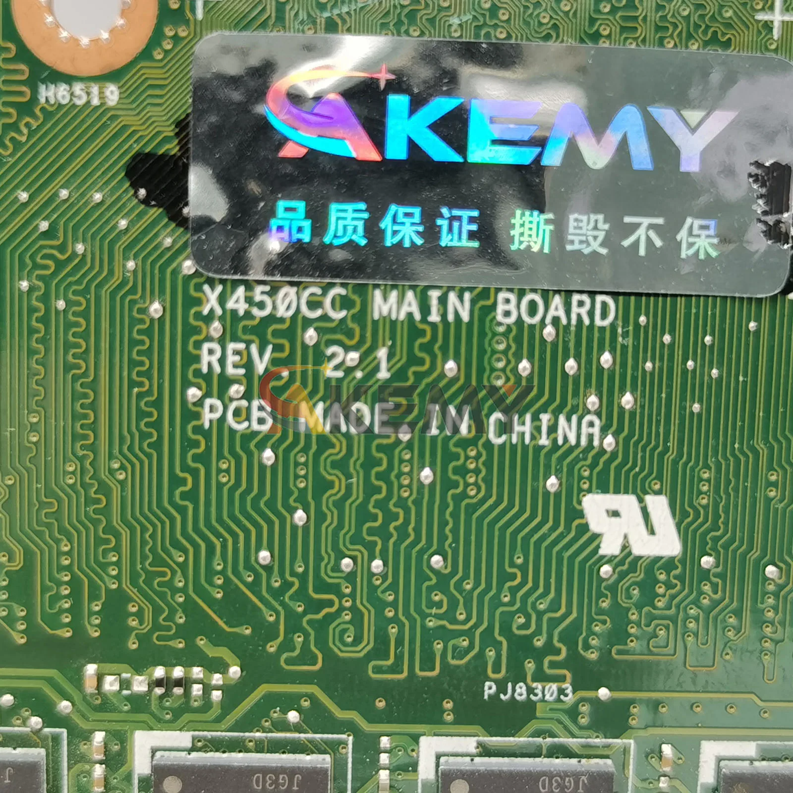 X450CA Laptop Motherboard For ASUS VivoBook X450CL X452C X450C X450CC X450CP Y481C K450C A450C Mainboard With I3 I5 I7 CPU stk view 6