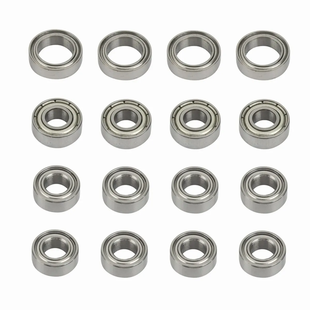 

16Pcs Ball Bearing Kit for Tamiya TT02 TT-02 TT02D TT-02D 1/10 RC Car Upgrade Parts Accessories