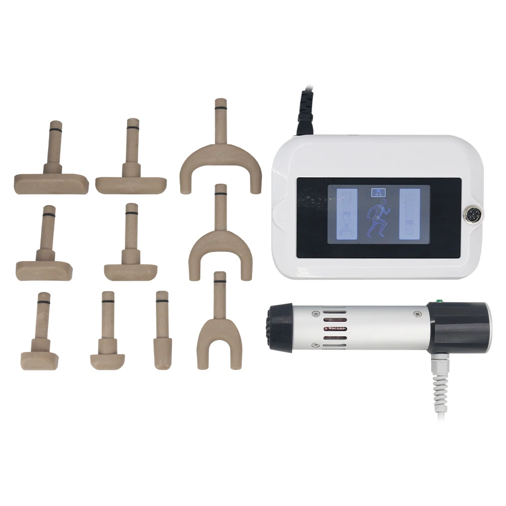 آلة العلاج بالمستخدمين لضعف الانتصاب تدليك الجسم الاسترخاء الألم تخفيف بتقويم العمود الفقري أداة 2 في 1 موجة الصدمة #6