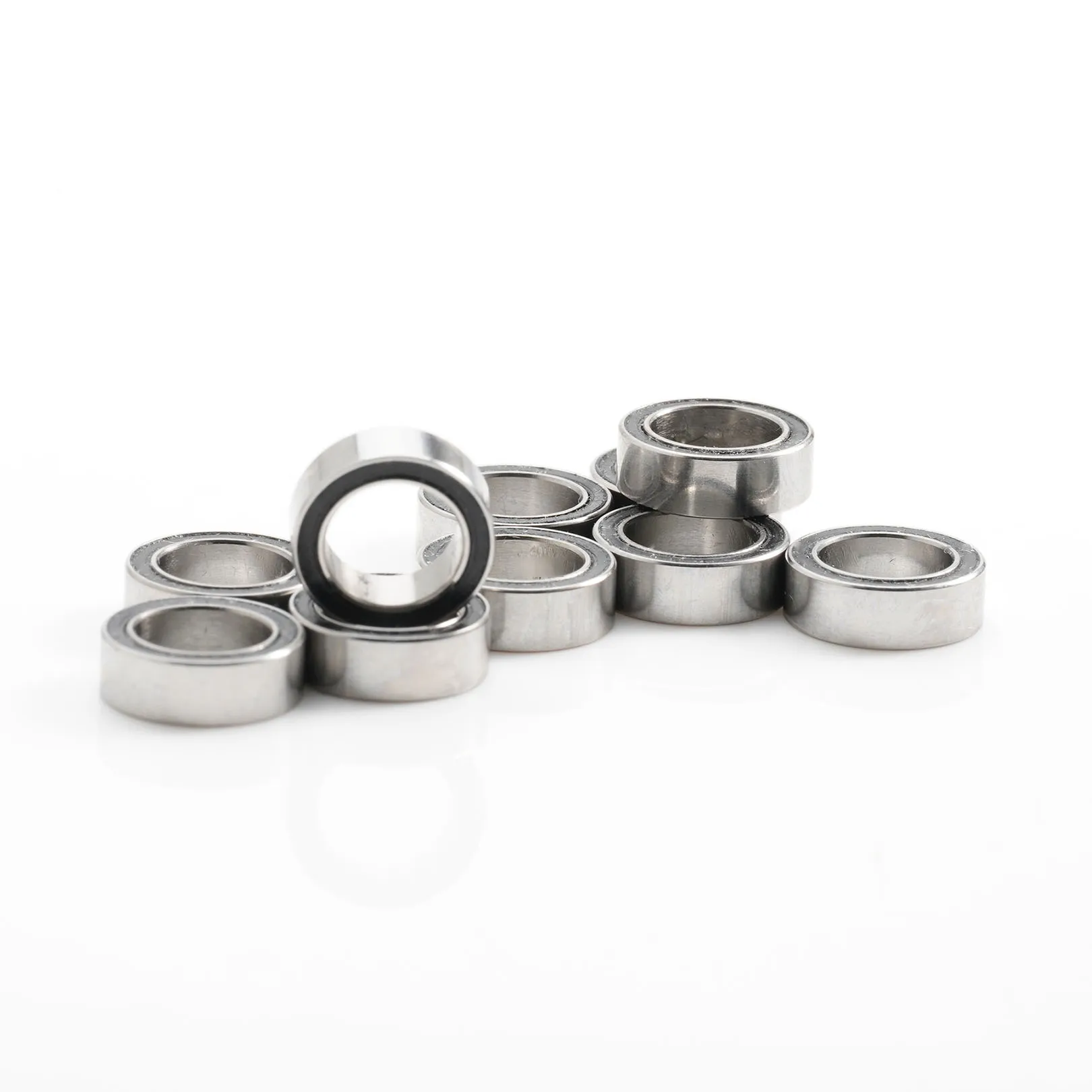 R168RS Lager ABEC-7 10Pcs 1/4 "x3/8" x1/8 "zoll Miniatur R168 2RS Ball lager Für RC Modell Teile R168-RS RI-614DD – Detail 8