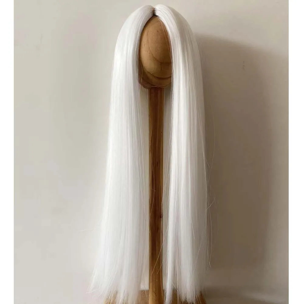 Bjdウィッグ,女性用の新しいスタイルの1/3 1/4 1/6 1/8 bjd dウィッグ,高温ワイヤー,長いワイン,赤いかつら