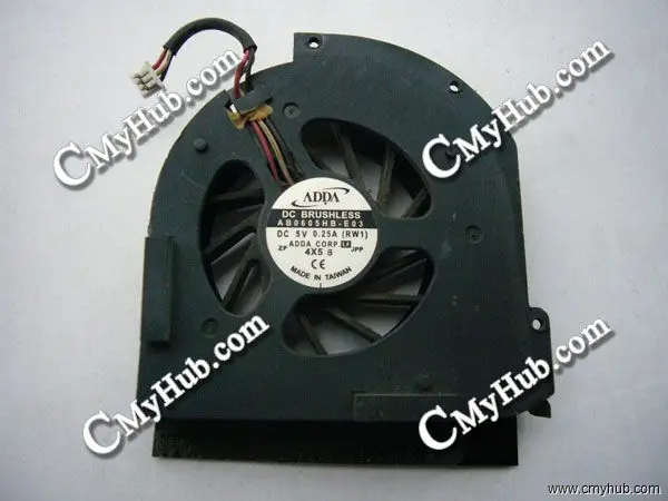 For Acer TravelMate 3200 Series ADDA AB0605HB-E03  DC5V 0.25A 3Wire 3Pin Cooling Fan AB0605HB-E03 RW1