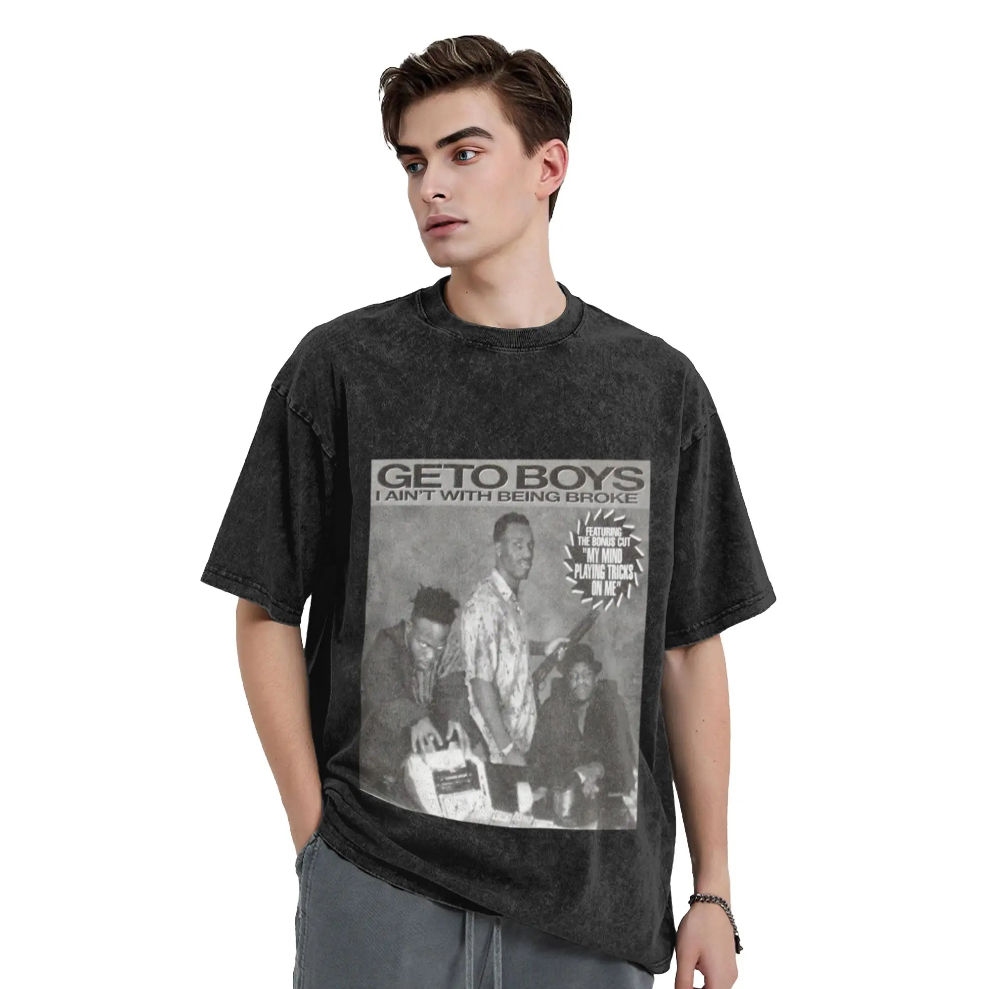 Geto Boys Classic Stylish A T-Shirt Oversized Short Sleeve Men's Women's Cotton Tees Tops