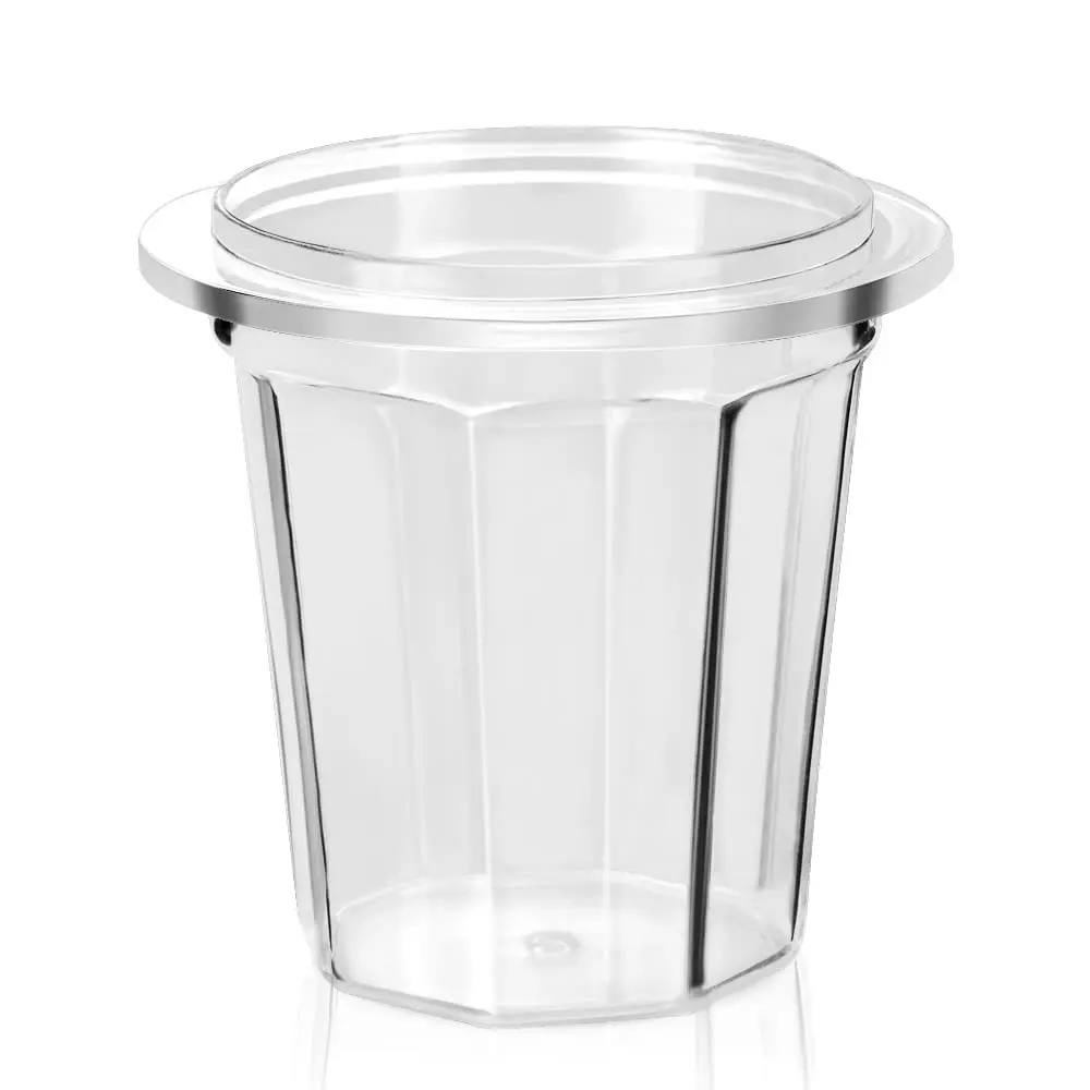 1pc 51mm Dosing Cup for Espresso Machine - Transparent to visualize the coffee grind quality,Coffee Bean Measuring Cup